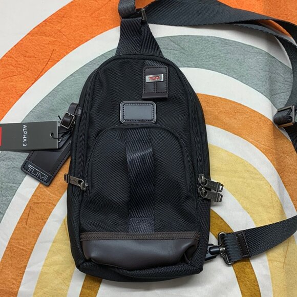 Tumi Alpha Bravo Crossbody Bag (Black | NWT) main image 2